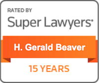 Super Lawyer - H. Gerald Beaver - 15 Years